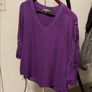 Purple Blouse “Brixton Ivy”